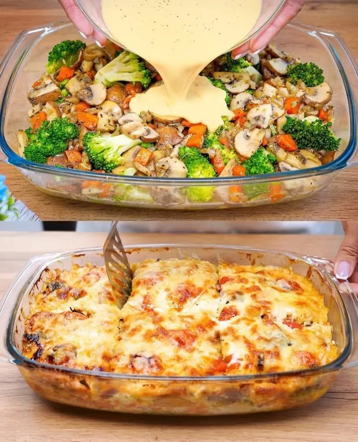 Brokkoli-Kartoffel-Auflauf✅ Zutaten:1 Brokkoli
Salz nach Geschmack
4 Kartoffeln, gewürfelt
Olivenöl zum Braten
Schwarzer Pfeffer nach Geschmack
Getrockneter Knoblauch nach Geschmack
1 Zwiebel,...