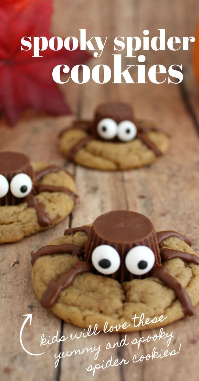 Halloween Treat: Spooky Spider Cookies
