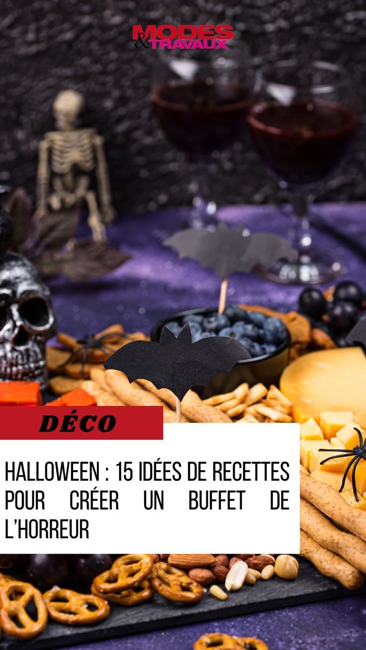 Halloween : 15 idées de recettes pour créer un buffet de l'horreur