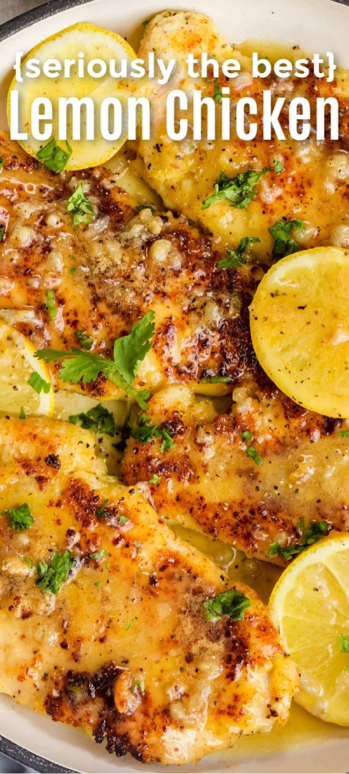 Lemon Chicken Recipe (with Lemon Butter Sauce) - NatashasKitchen.com
