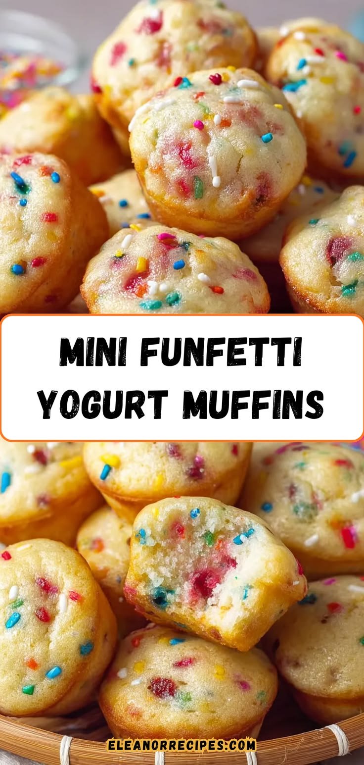 Mini Funfetti Yogurt Muffins: Try This Fun Recipe Now!