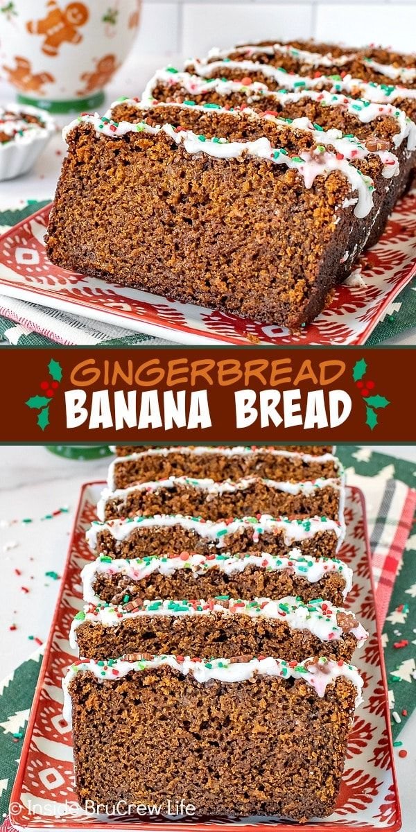 Gingerbread Banana Bread