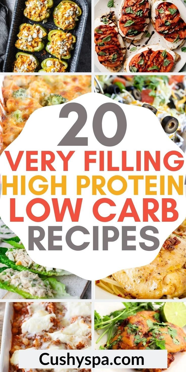 20 Low Carb High Protein Meals