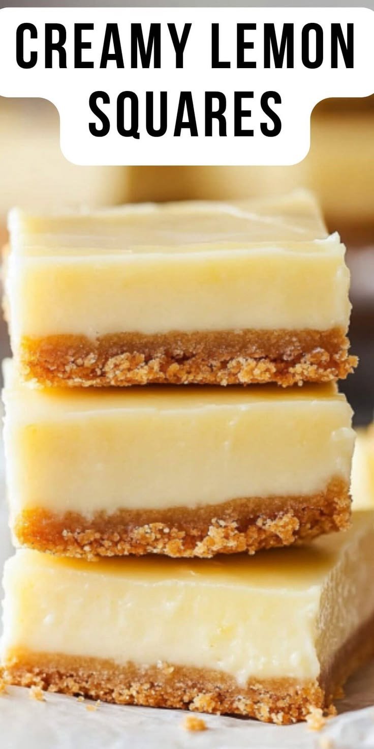 Creamy Lemon Squares