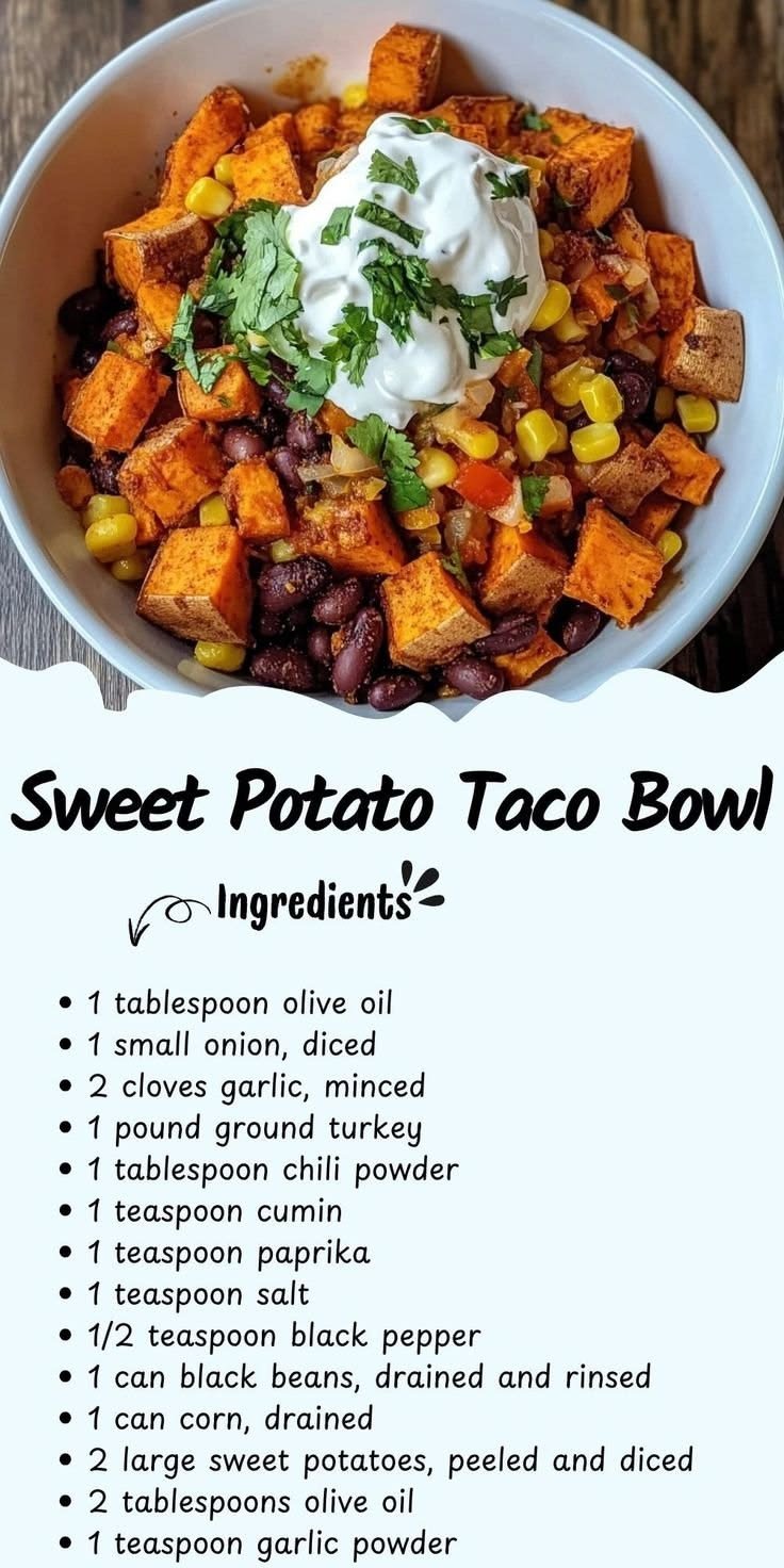 Whole30 Sweet Potato Taco Bowl