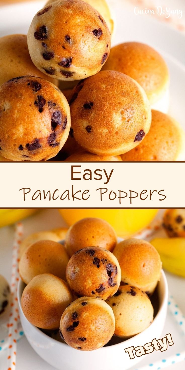 Easy Pancake Poppers -
