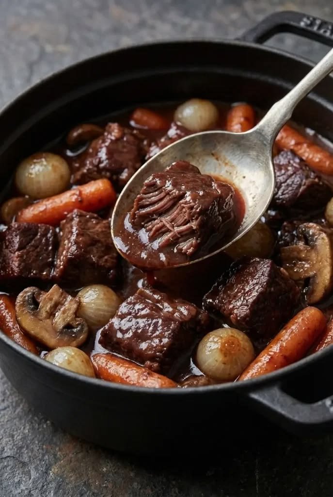 Recette De Boeuf Bourguignon Fondant Et Son Secret De Chef