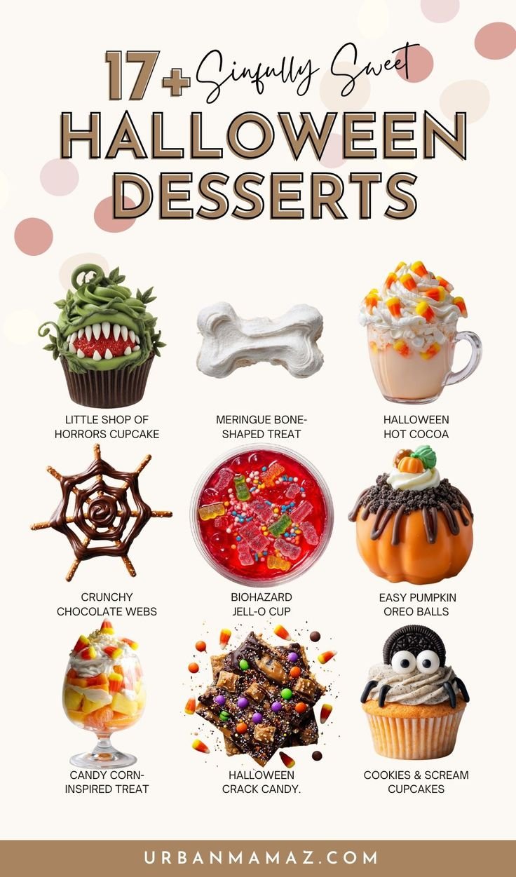 These 17+ Halloween Desserts Are Scary, Easy & Totally Delicious