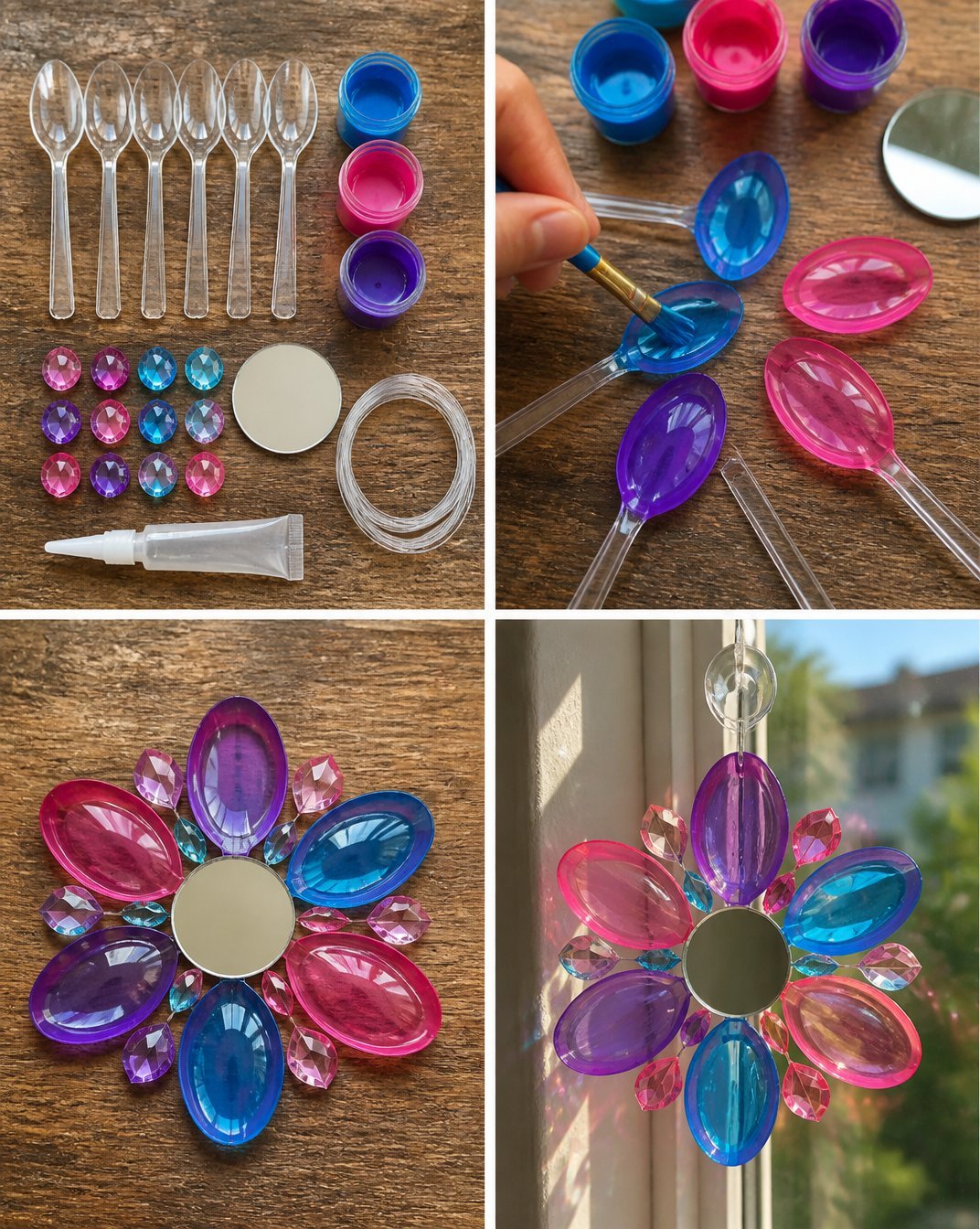 Crystal Flower Light Catcher Becomes Cozy 7 Crystal Flower Light Catcher