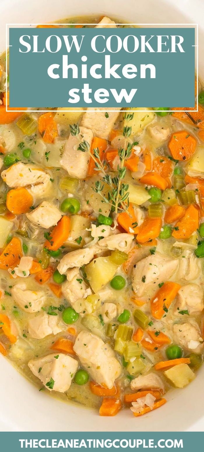 Slow Cooker Chicken Stew