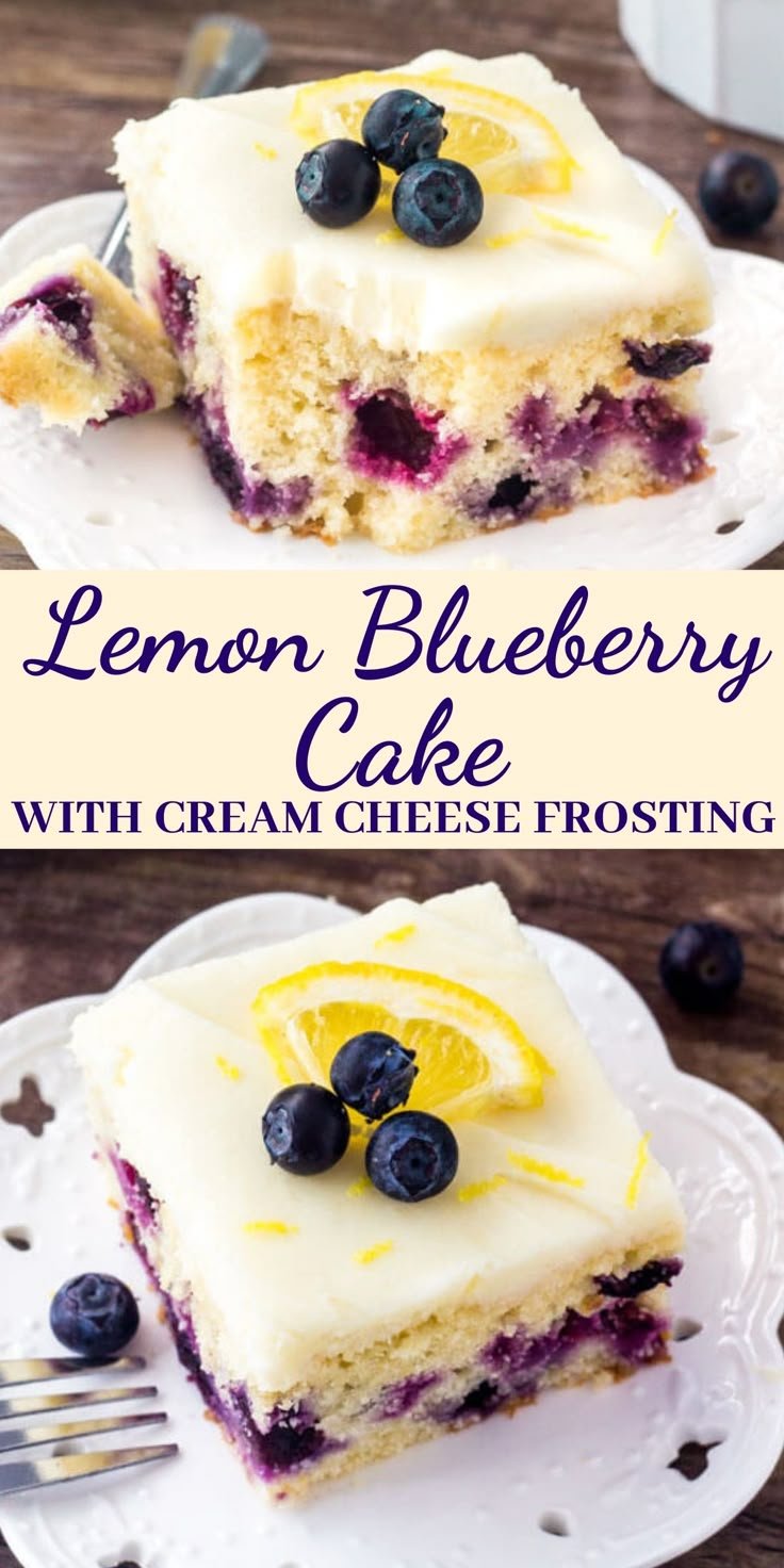 Lemon Blueberry Cake