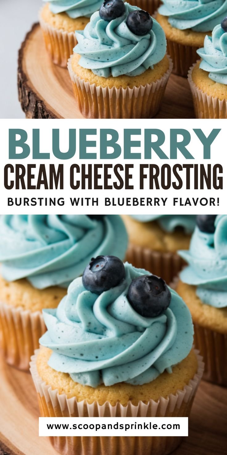 Blueberry Cream Cheese Frosting