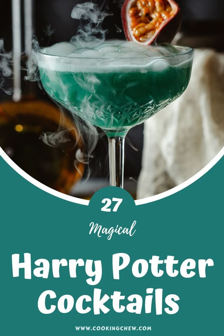 🍸✨ 27 Magical Harry Potter Cocktails ✨🍸