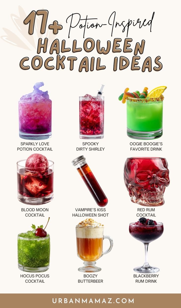 17+ Spooky Halloween Cocktails That’ll Haunt Your Guests