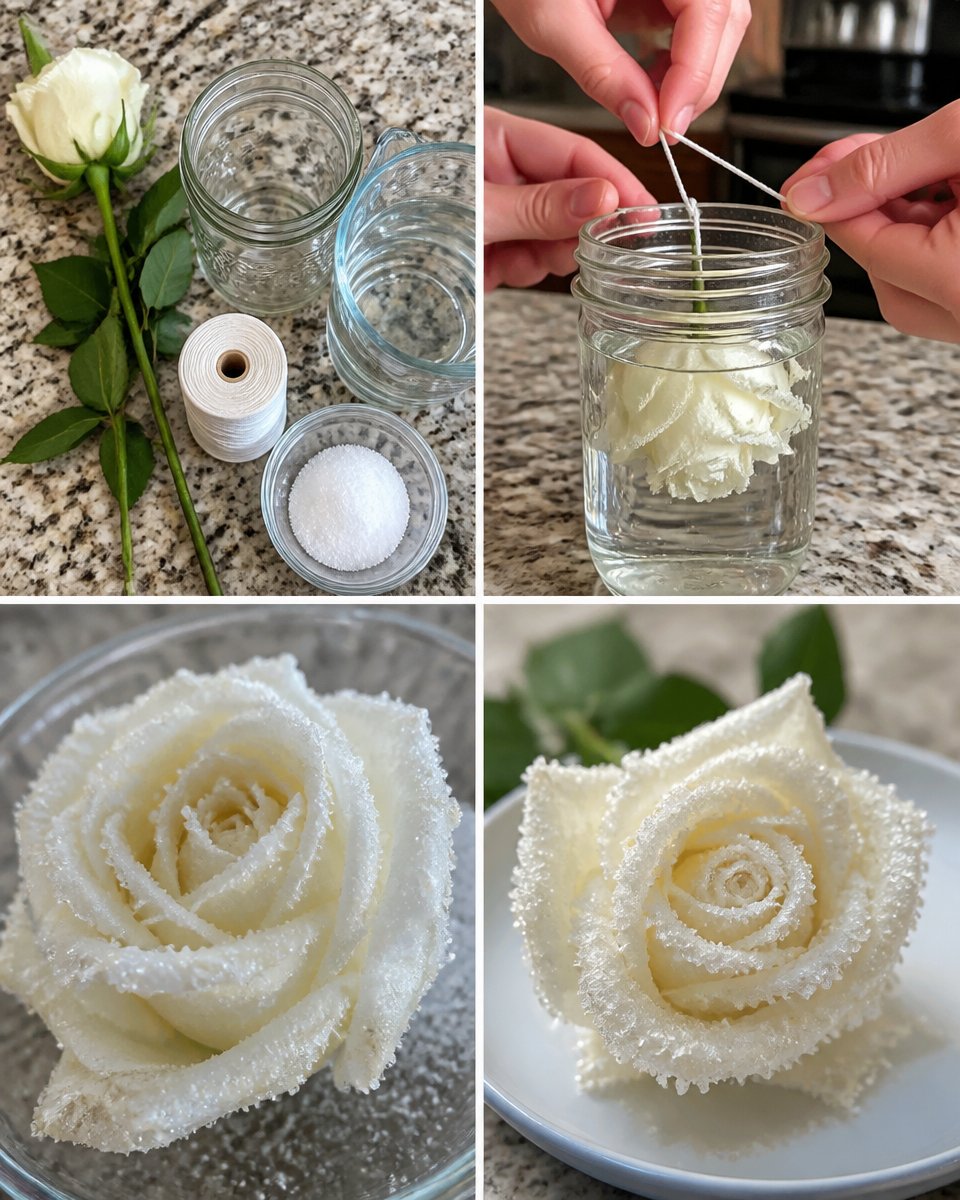 Crystal Wedding Rose