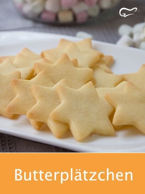 Butterplätzchen - Rezept