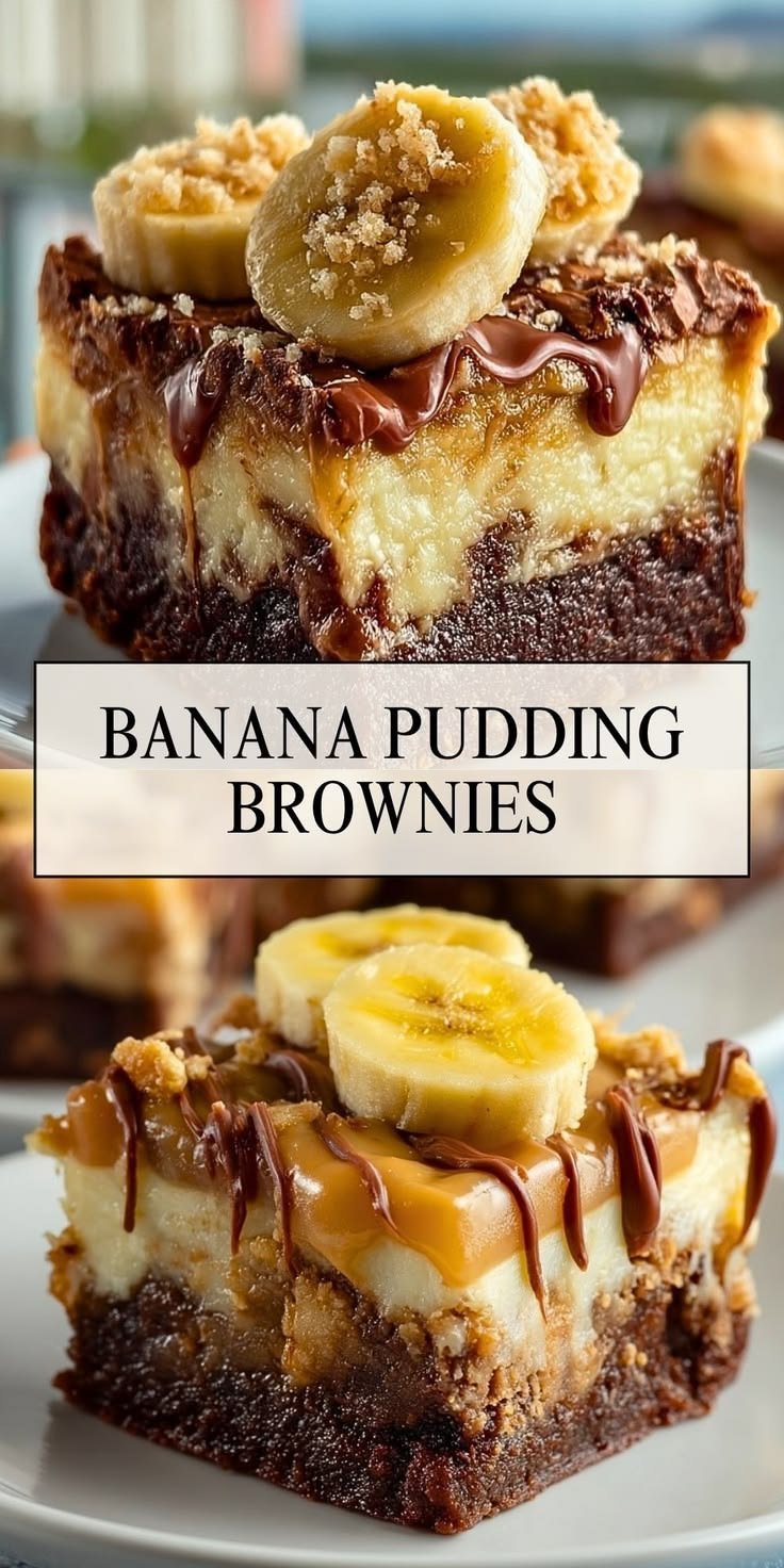 Banana Bread Brownies