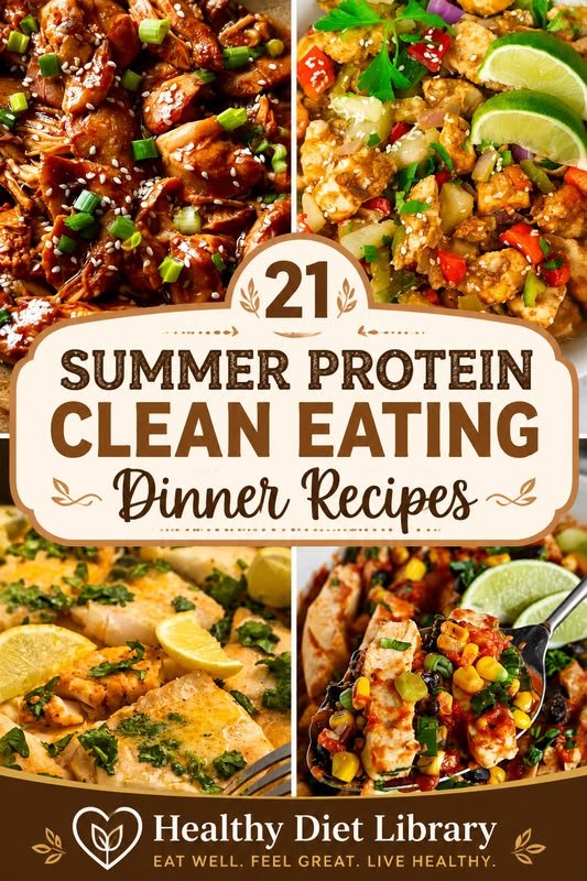 21 Summer Protein Clean Eating Recipes