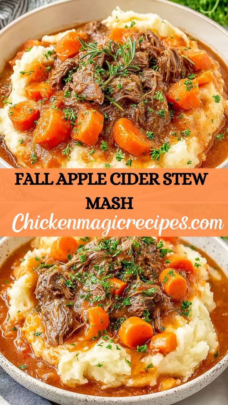 Fall Apple Cider Stew Mash: 7 Irresistible Fall Flavors