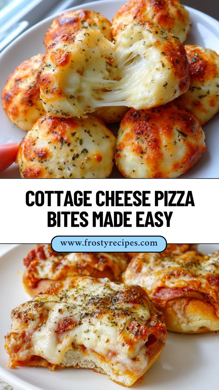 Cottage Cheese Pizza Bites Recipe for a Healthy Snack
