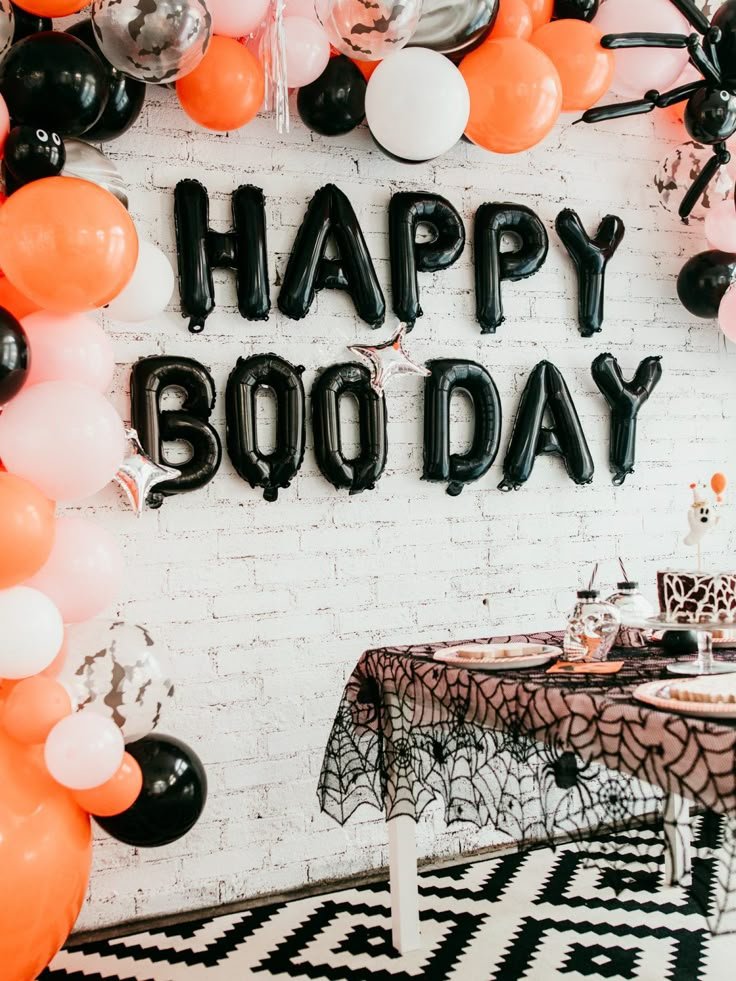 “Happy Boo Day”- A Girly Halloween Birthday Party | JessicaEtCetera.com | by Jessica Grant