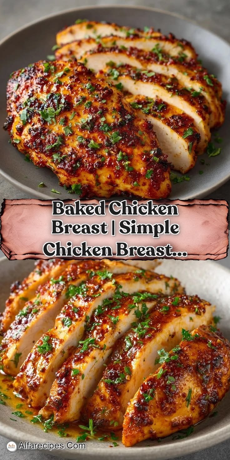 Baked Chicken Breast | Simple Chicken Breast Recipes
