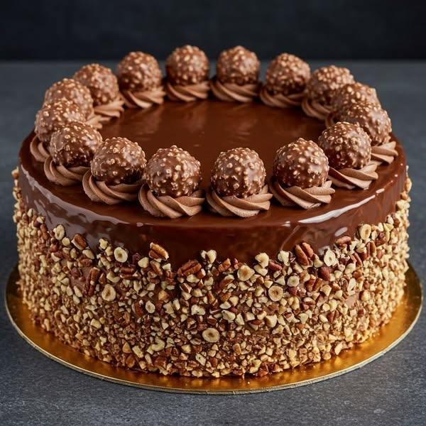 Pastel Ferrero Rocher