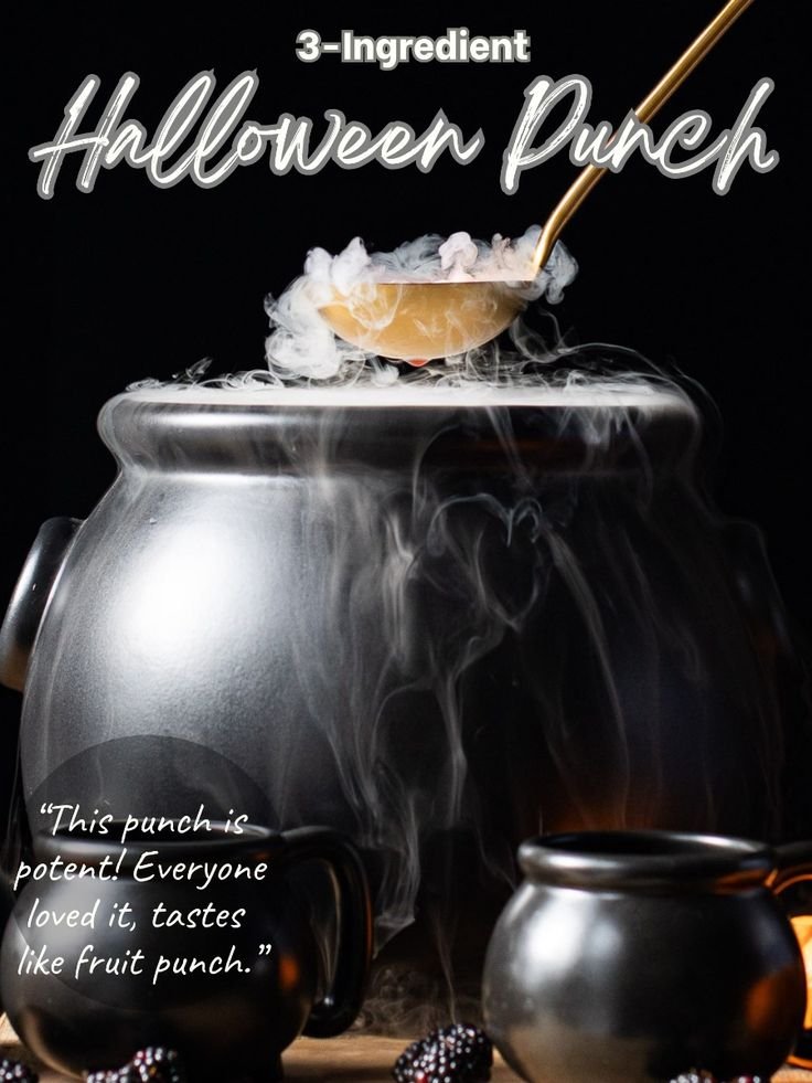 3 Ingredient Halloween Punch