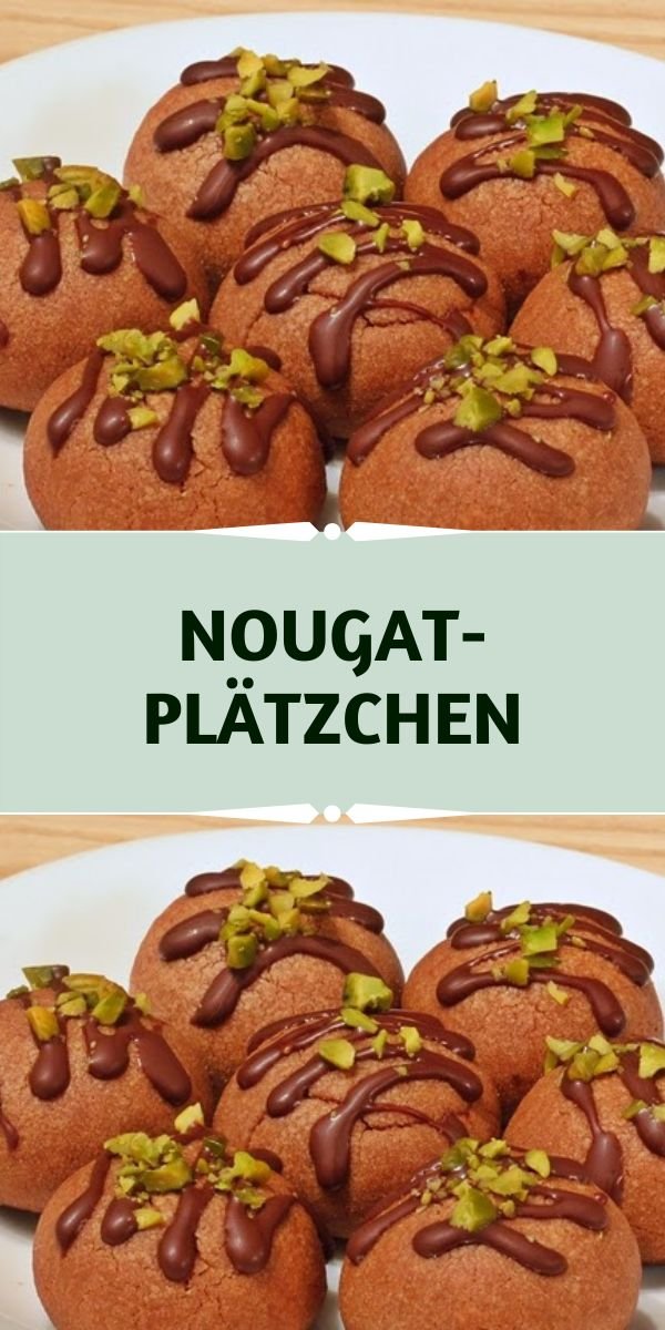 NOUGAT-PLÄTZCHEN - rideros