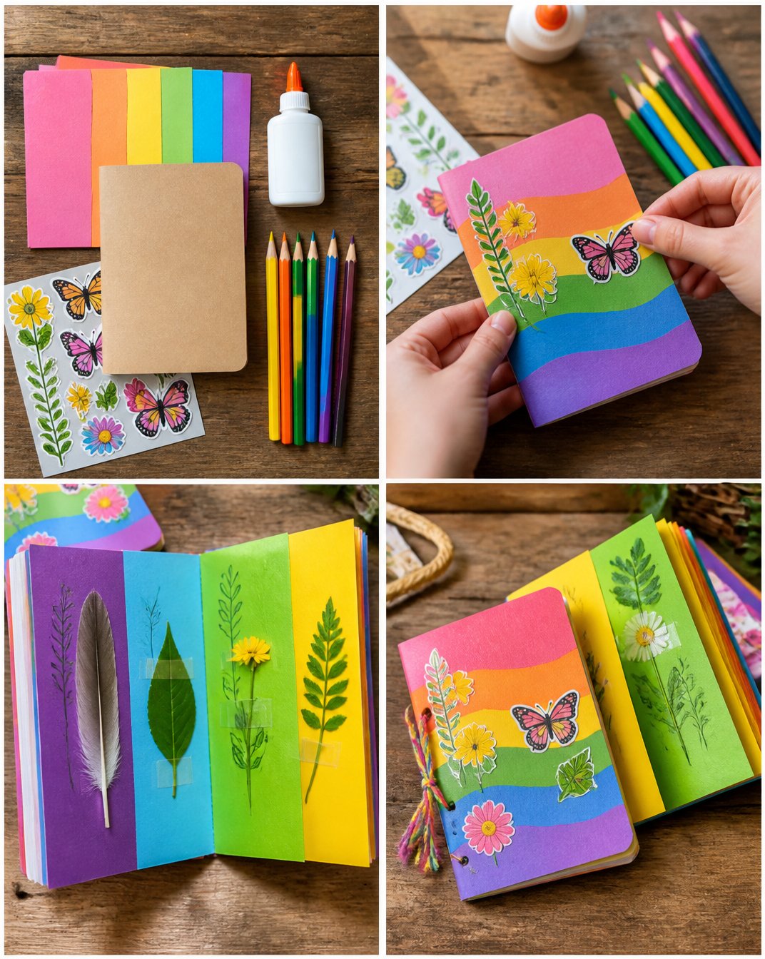 Outdoor Explorers DIY: Summer Nature Scavenger Journal 16 DIY Summer Nature Rainbow Scavenger Journal for Outdoor Explorers