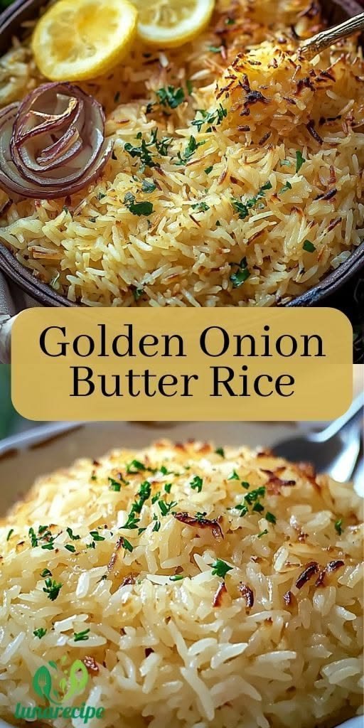 Buttery Onion Rice