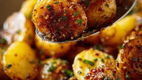 Poppers de pommes de terre à la moutarde