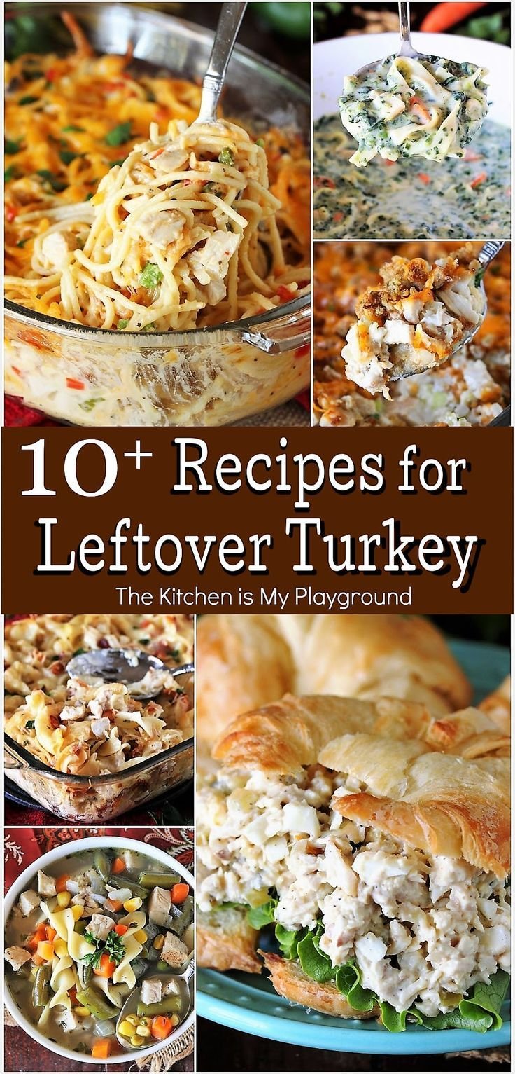 10+ Recipes for Leftover Turkey