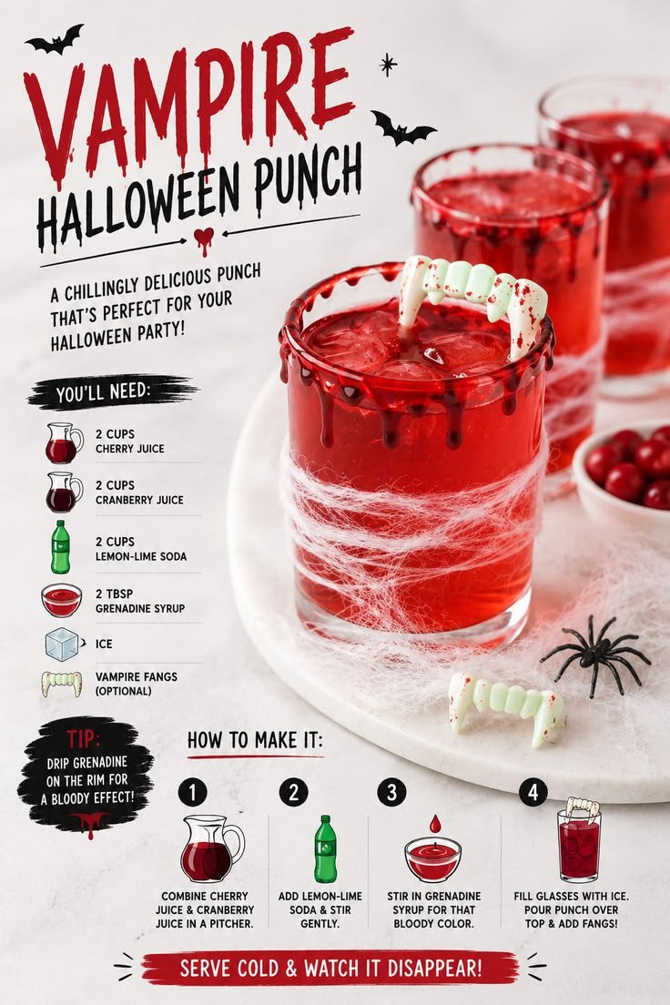 Vampire Halloween Punch