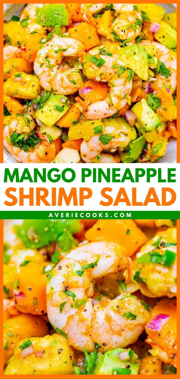 Avocado Mango Shrimp Salad