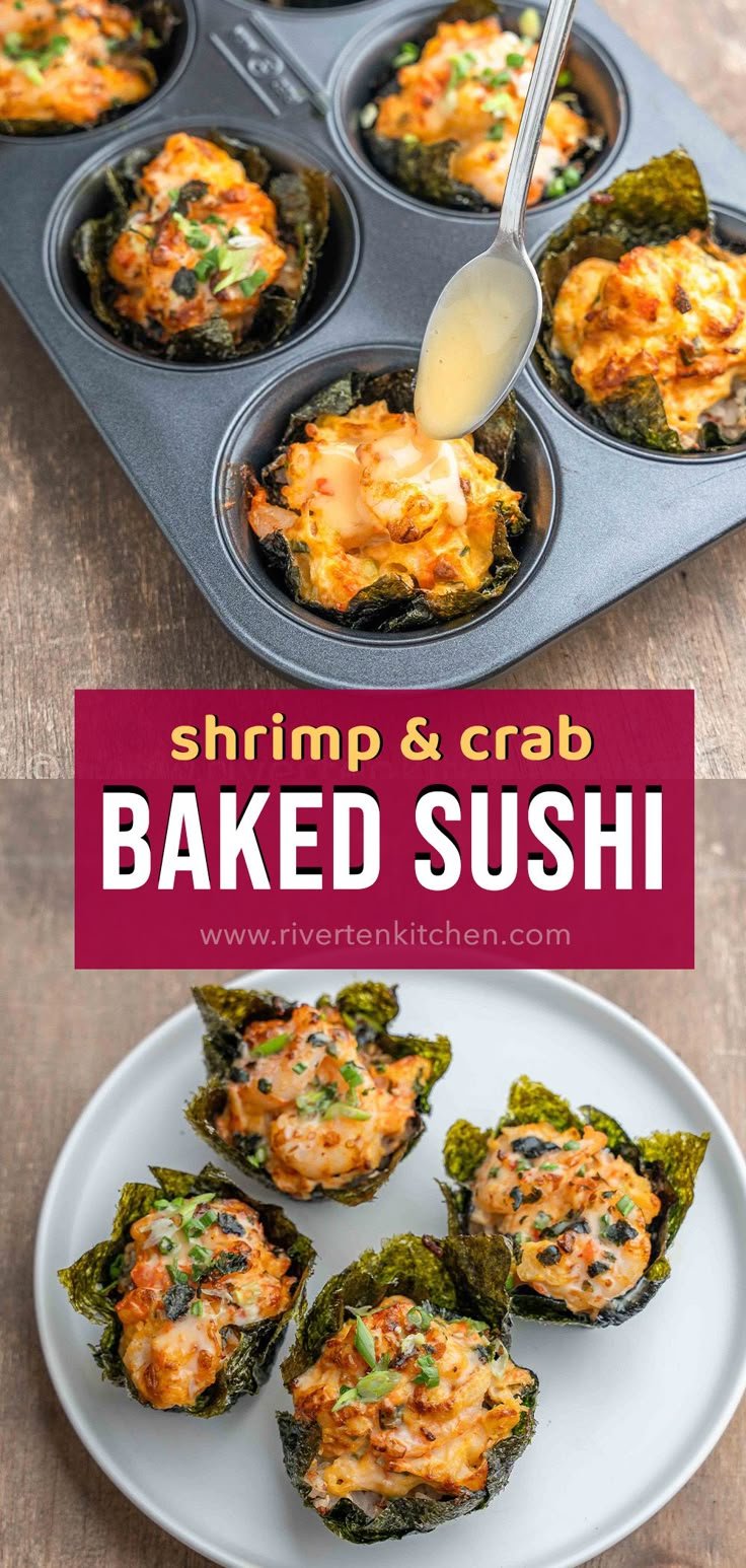 Sushi Bake Cups