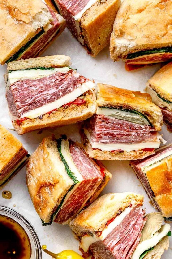 Pressed Italian Sandwich