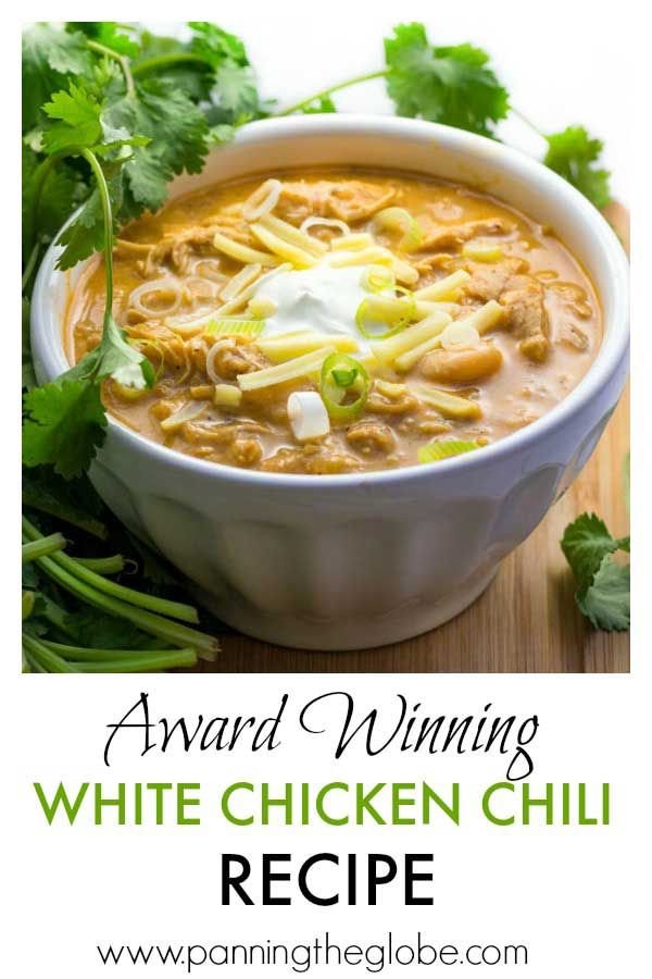 Award Winning White Chicken Chili