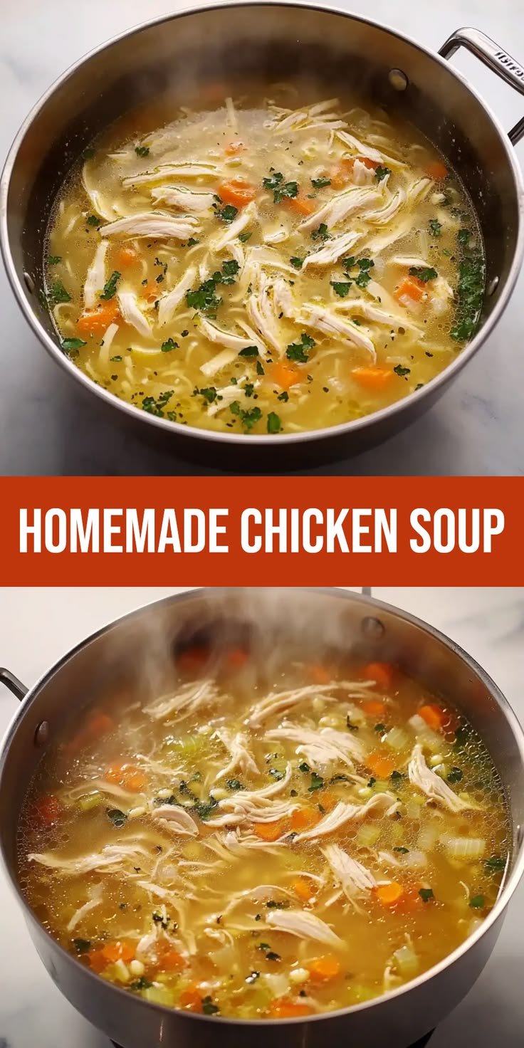 The Best Homemade Chicken Noodle Soup for Cozy Days - tastywithnina.com
