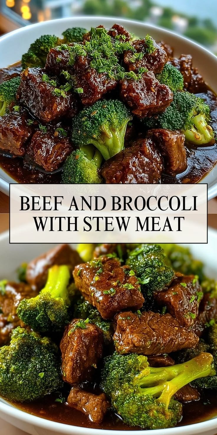 Beef and Broccoli with Stew Meat