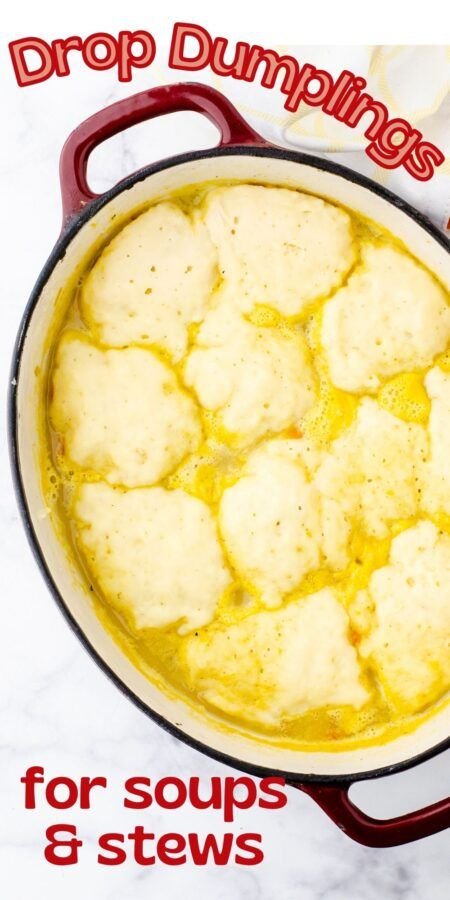An Easy Old Fashioned Drop Dumpling Recipe Perfect for Soups