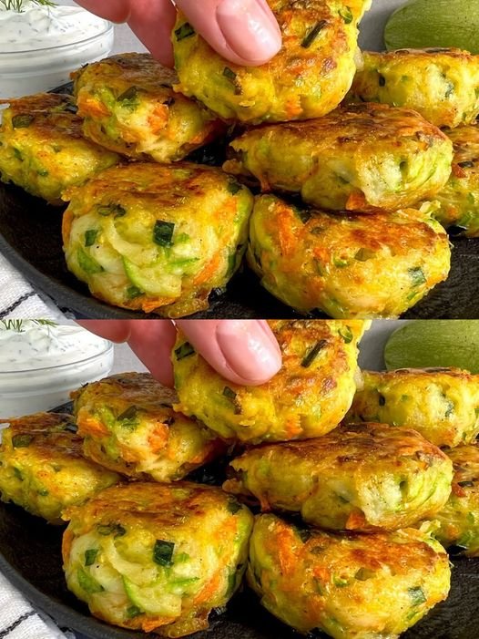 Griechische Zucchinibällchen