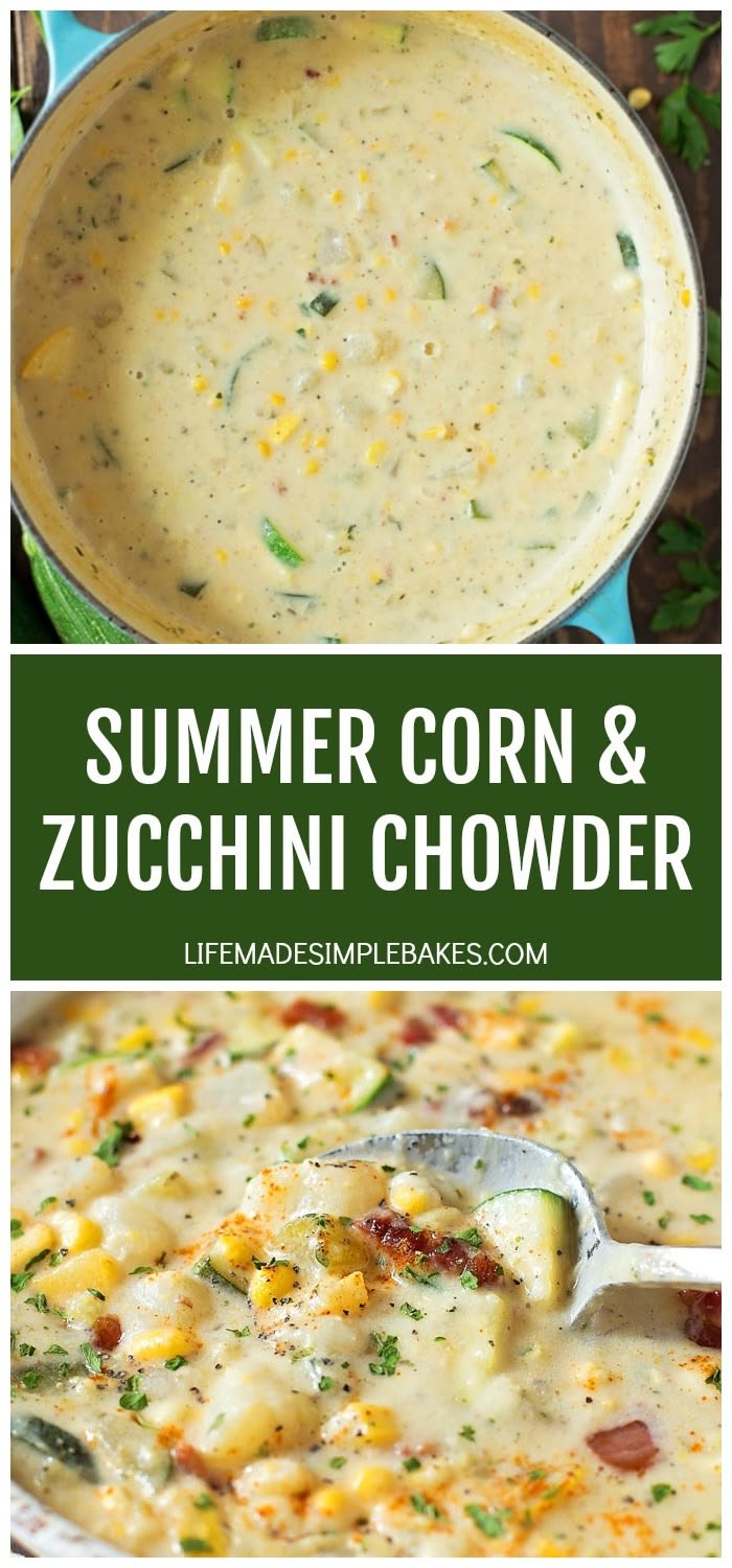 Summer Corn and Zucchini Chowder