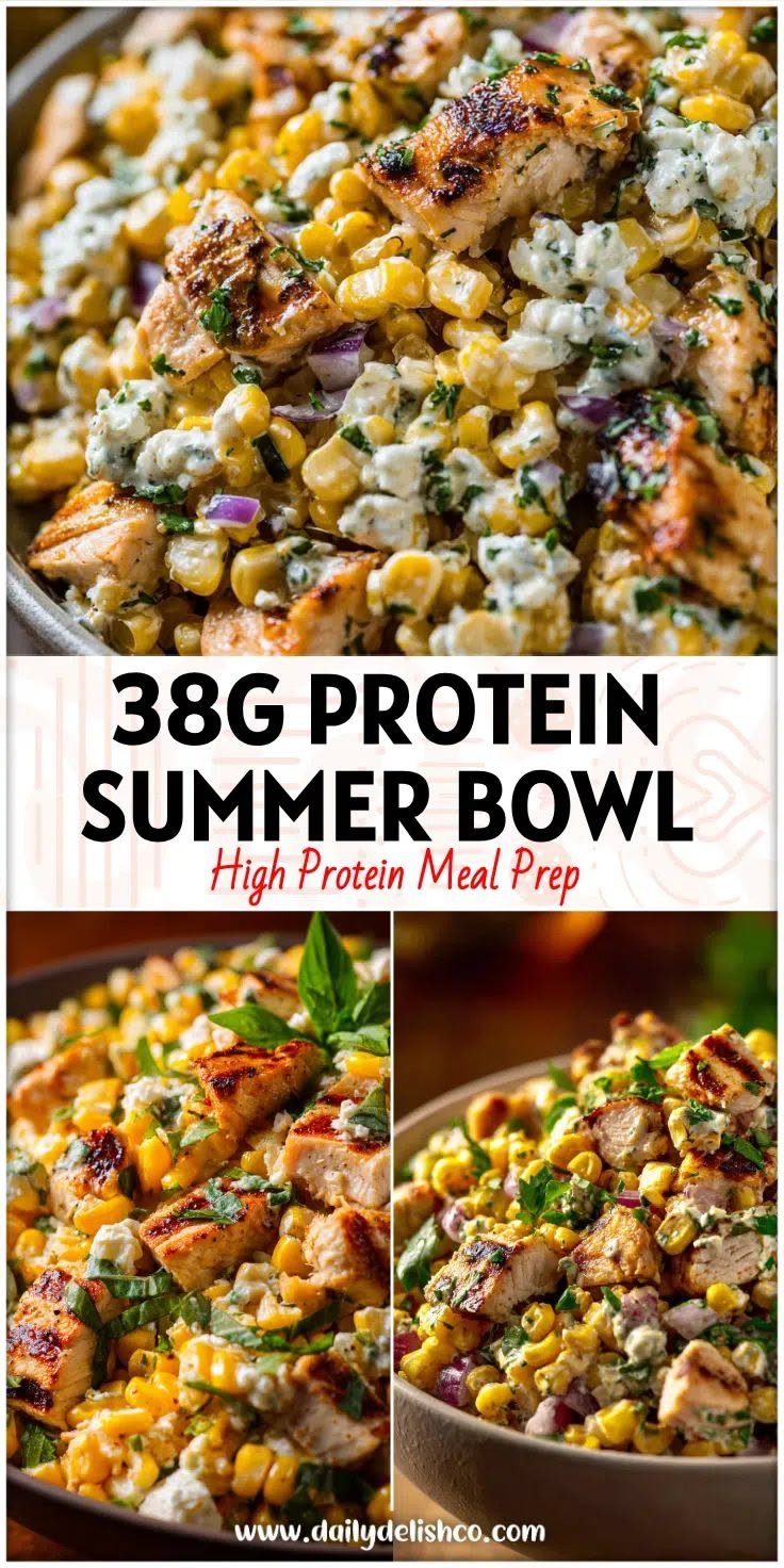 Street Corn Chicken Rice Bowl