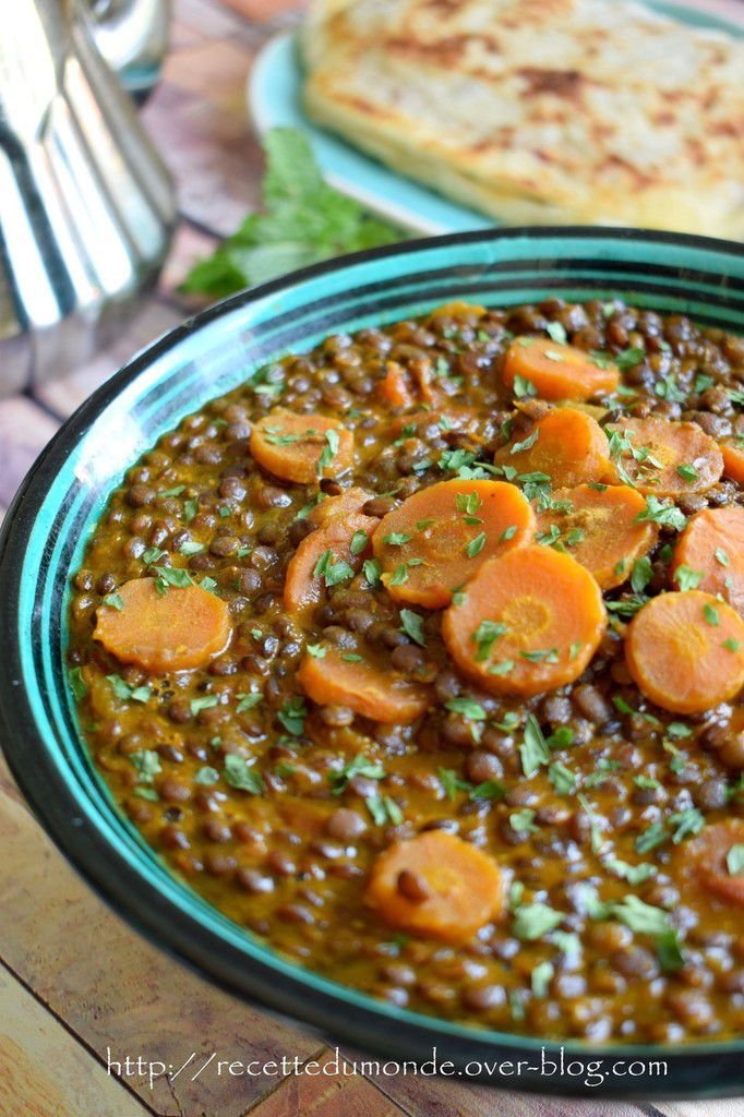 L'3dess - [Lardess] Lentilles à la Marocaine - Nad_recettedumonde