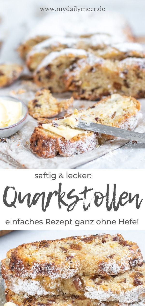 Saftiger Quarkstollen - den kann jeder backen