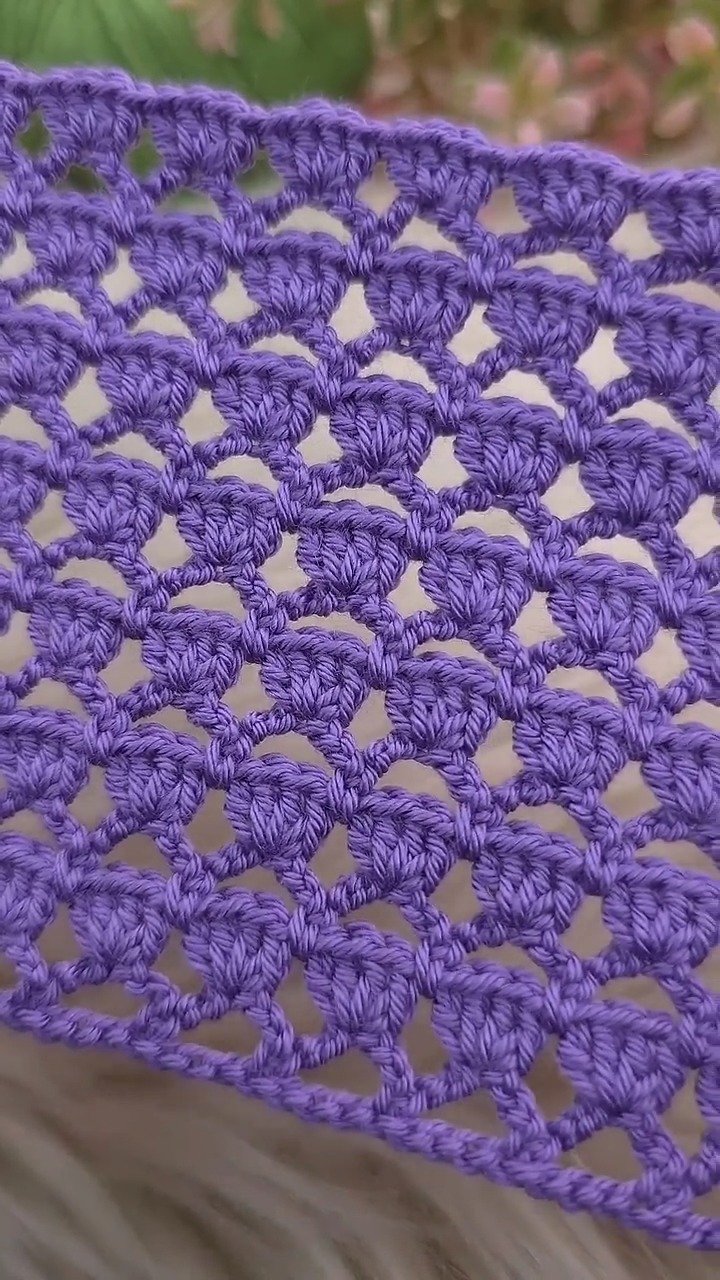 Das Geheimnis der Arbeit mit offenen Schalennetz-Clustern für Sommerdecken! ✨💜