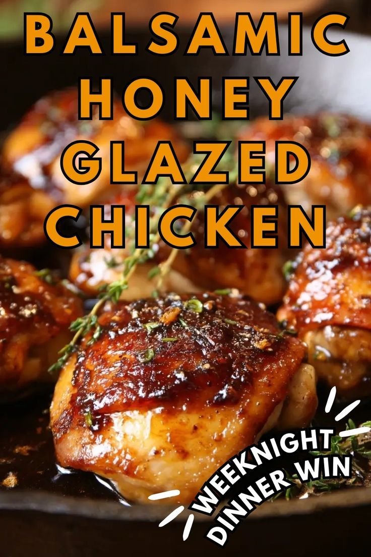 Balsamic Honey Glazed Chicken: An Easy Weeknight Dinner