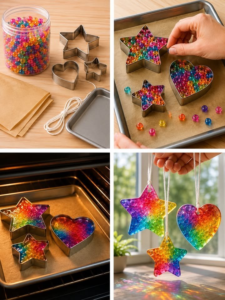 Melting Bead Suncatchers Transform Into Calm 5 Melting Bead Suncatchers