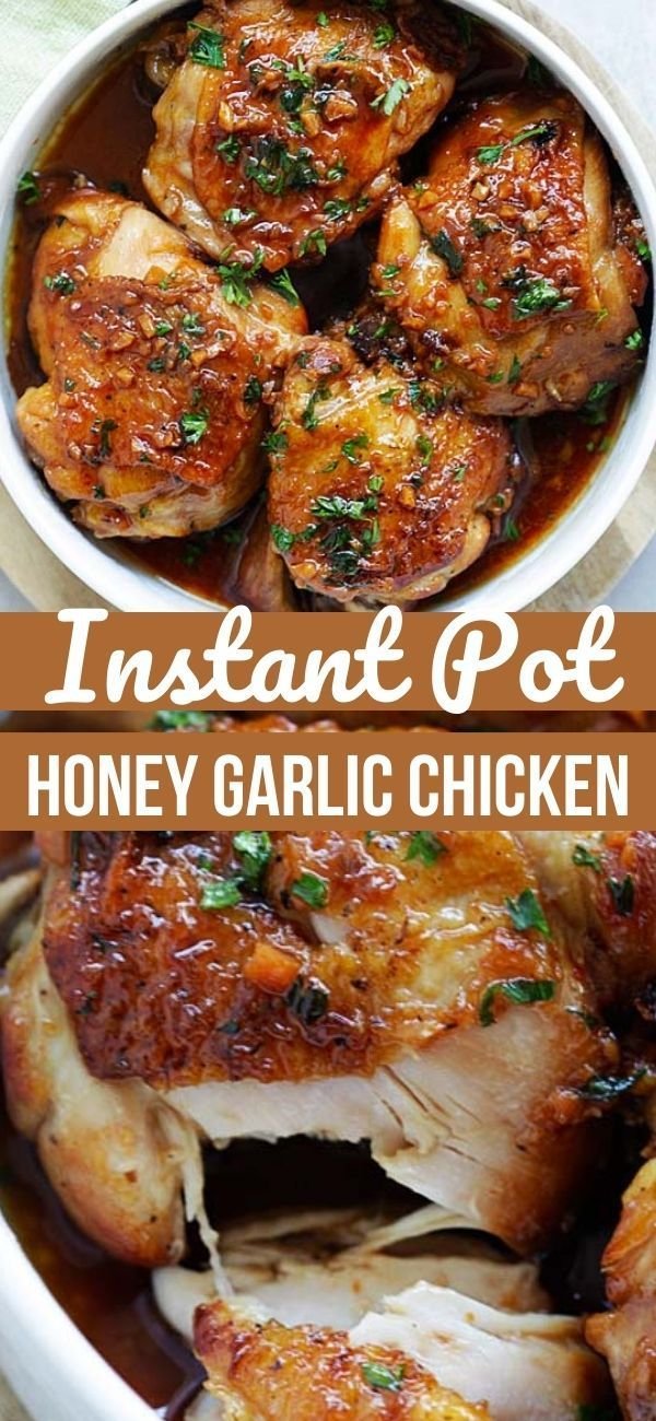 Instant Pot Honey Garlic Chicken